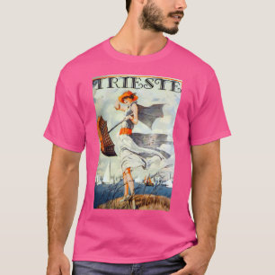 T-shirt Poster Vintage voyage de Trieste