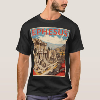 T-shirt Poster Vintage voyage Ephesus Turkey