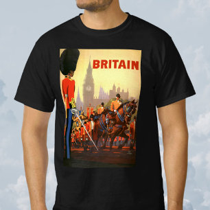 T-shirt Poster Vintage voyage, Garde royale britannique