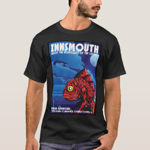 T-shirt Poster Vintage voyage Innsmouth Lovecraft