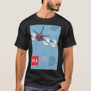 T-shirt Poster Vintage voyage pour Airline