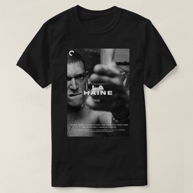 T-shirt POSTERS LA HAINE Poster (Design devant)