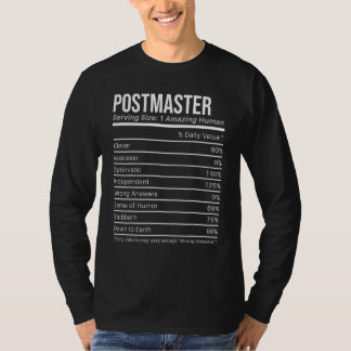 T-shirt postmaster Nutritional Values  Nutrition Facts