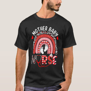 T-shirt Postpartum Mère Bébé Infirmière Infirmière Stethos