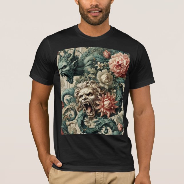 T-shirt Posture de Perdition – Victorien gothique (Devant)