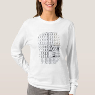 T-shirt Postures pour des mousquetaires et des Pikemen