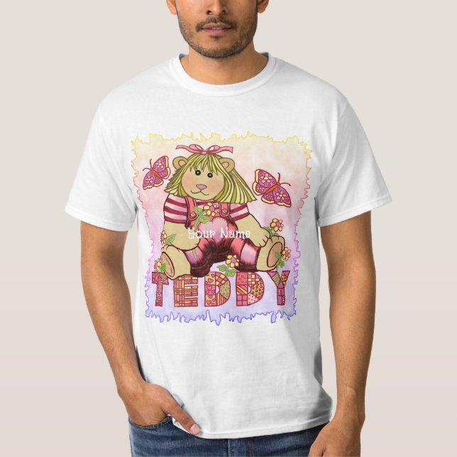 T-shirt Posy Teddy Bear  (Devant)