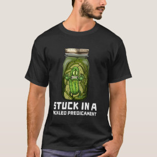 T-shirt Pot de cornichon drôle Tranches de cornichon effra