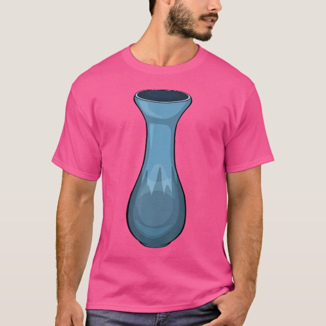 T-shirt Pot de fleurs Vase Poterie Four Argile Vaisselle C (Devant)