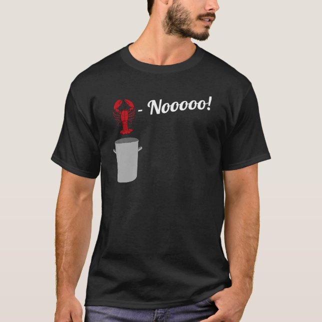 T-shirt Pot de homard Non Non (Devant)