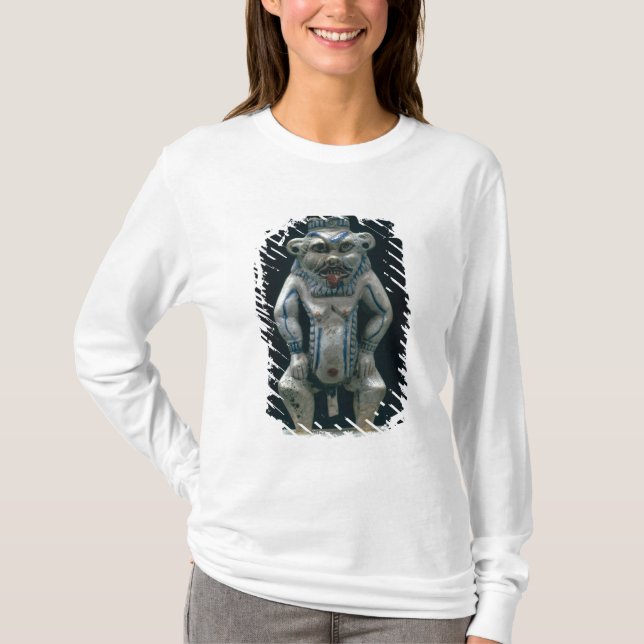 T-shirt Pot de Kohl sous forme de dieu Bes, nouveau (Devant)