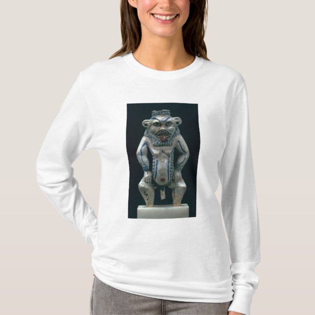 T-shirt Pot de Kohl sous forme de dieu Bes, nouveau (Devant)