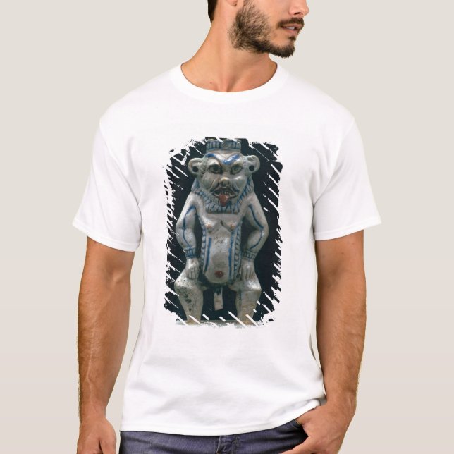 T-shirt Pot de Kohl sous forme de dieu Bes, nouveau (Devant)