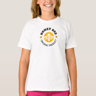 T-shirt Pot de miel Abeille à miel Nid d'abeilles Apiary