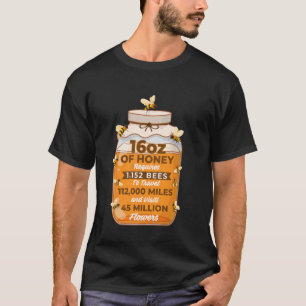 T-shirt Pot de miel fait de miel apiculteur apiculture ama