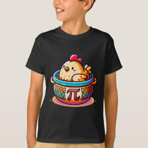 T-shirt Pot de poulet Pi Funny Pi Jour math