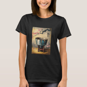 T-shirt Pot de réparation Kintsugi Or Culture japonaise Po