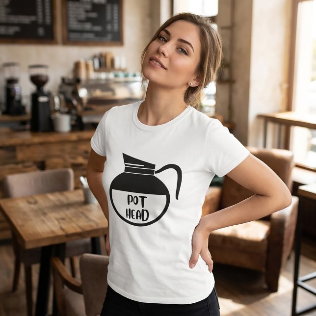 T-Shirt Pot de Tête (Créateur téléchargé)
