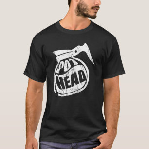 T-shirt Pot Head - Drôle Coffee Pot T Chemise pour Lov Caf