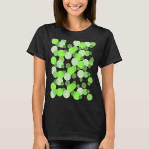 T-shirt Pot Polka aux points verts