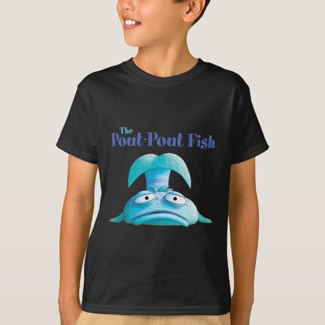 T-shirt Pot Pout Fish Fisherman Funny Fishing Lover Cute F (Devant)