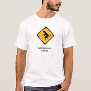 T-shirt poteau de signalisation drôle