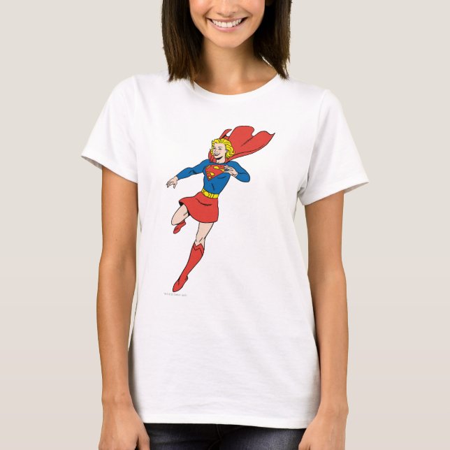 T-shirt Poteau de superfille 8 (Devant)