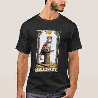 T-shirt Poteau grattant pour chat mystique Carte Tarot de