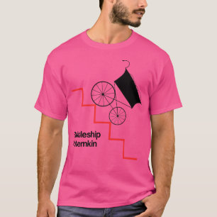 T-shirt Potemkin minimaliste de cuirassé Eisenstein Film F