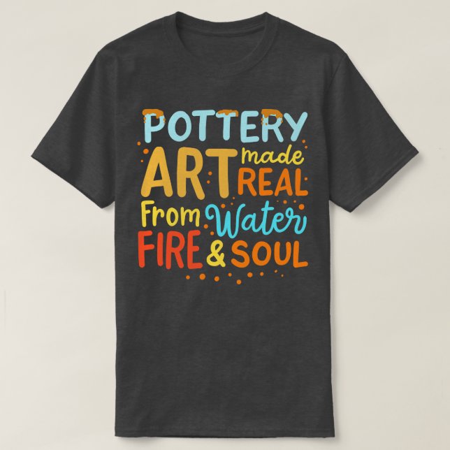 T-shirt Poterie 1 (Design devant)