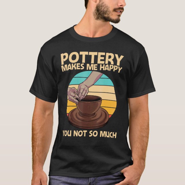 T-shirt Poterie cool Pour Hommes Femmes Poterie Céramique  (Devant)