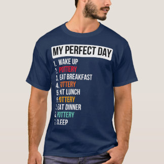 T-shirt Poterie de jour parfaite drôle amoureux de la pote