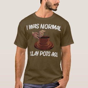 T-shirt Poterie Drôle Pour Hommes Femmes Pot Céramique Art