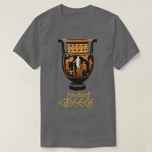 T-shirt Poterie grecque ancienne - 1 (Design devant)