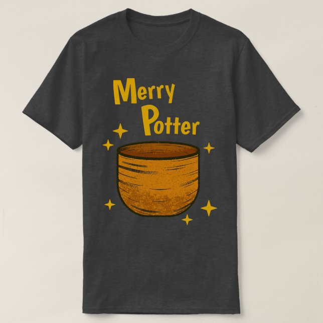 T-shirt Poterie Potter Joyeux Potterie Drôle Pot (Design devant)