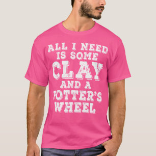 T-shirt Poterie pour potiers et artistes céramistes