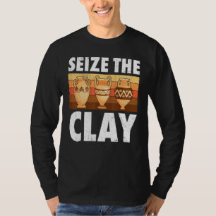 T-shirt Poterie Saisir L'Argile Potter Artiste En Céramiqu