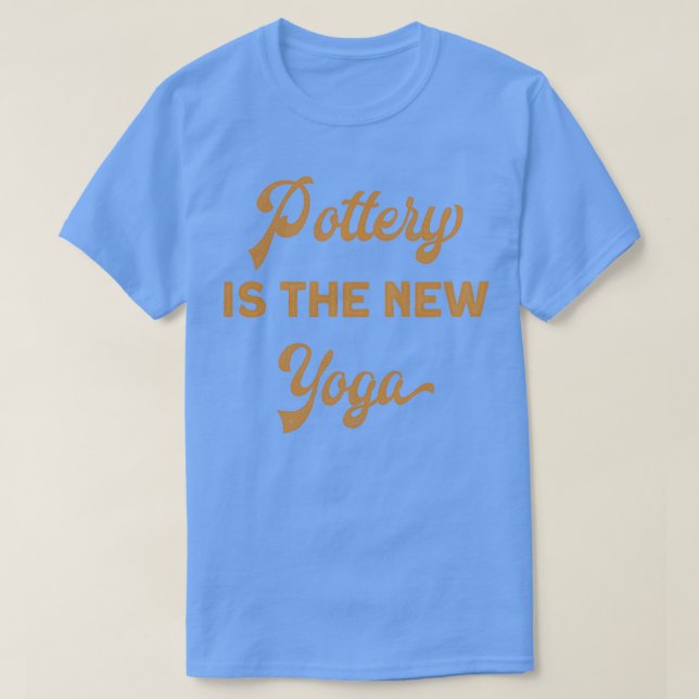 T-shirt Poterie Yoga Drôle cadeau (Design devant)
