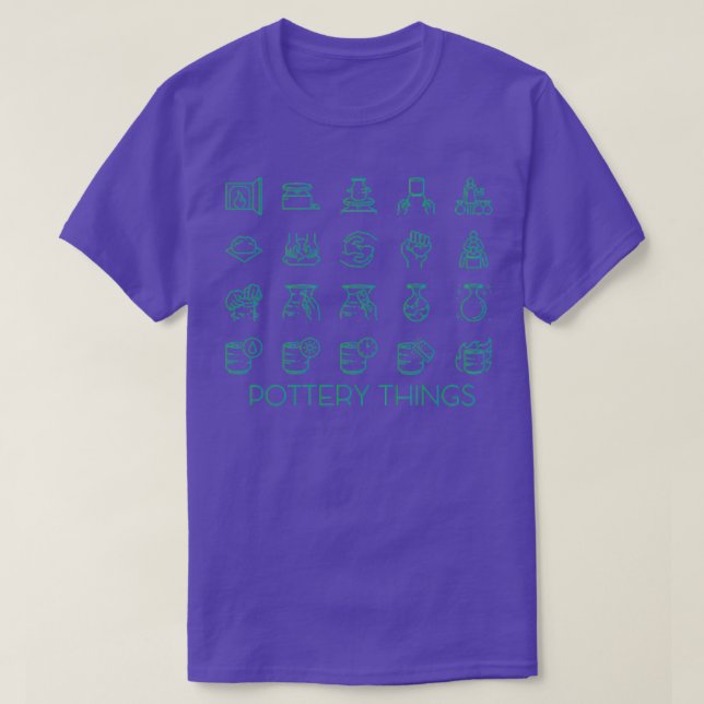 T-shirt Poteries 3 (Design devant)