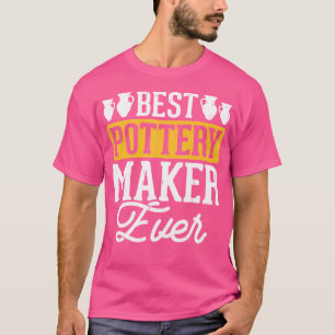 T-shirt Potier Céramiste Artiste Céramique Professeur de C