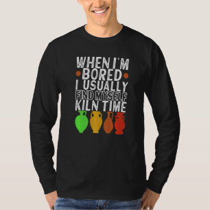 T-shirt Potier en argile céramique poterie oeuvre d'art po