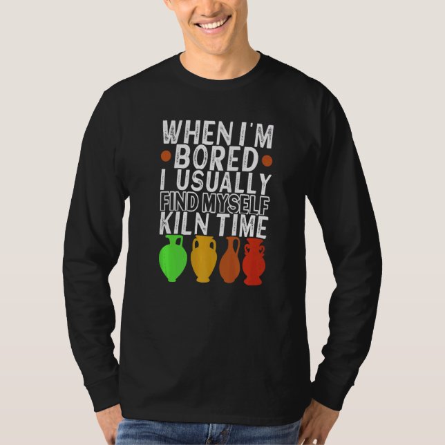 T-shirt Potier en argile céramique poterie oeuvre d'art po (Devant)