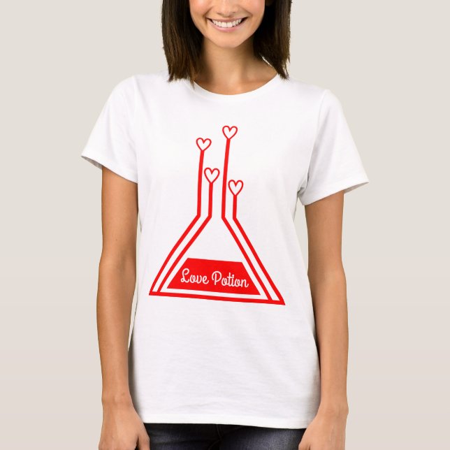 T-shirt potion amour (Devant)