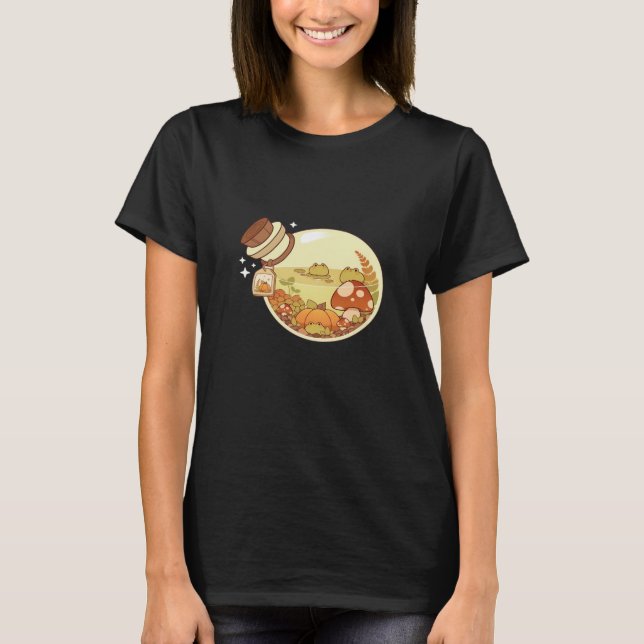 T-shirt Potion d'automne avec grenouillettes Classique (Devant)