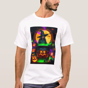 T-shirt Potion de sorcière d'Halloween