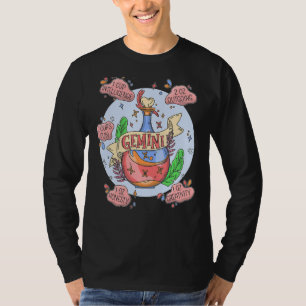 T-shirt Potion Gemini avec ingrédients Astrologie Magique