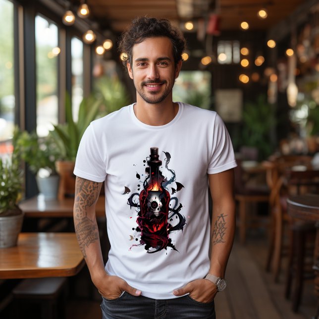 T-shirt Potion Mystique et Créature Sombre (Créateur téléchargé)