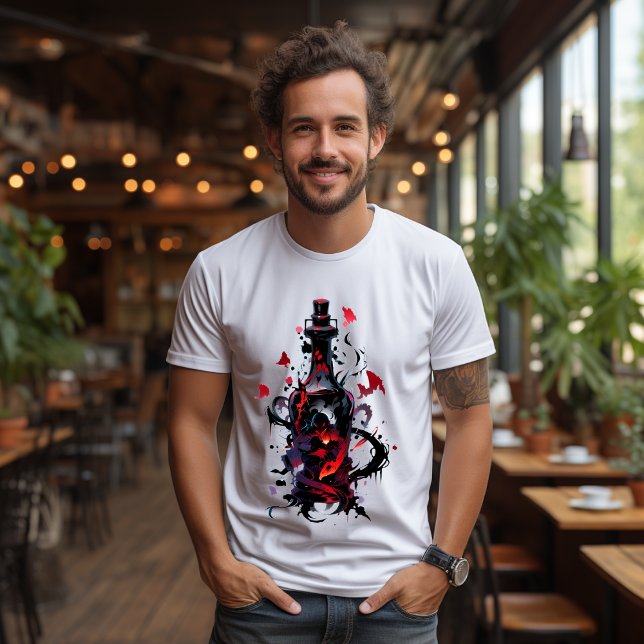 T-shirt Potion Mystique et Créature Sombre (Créateur téléchargé)