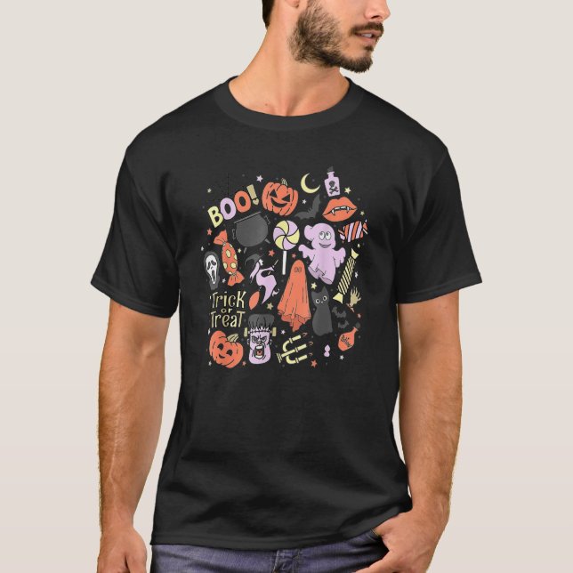 T-shirt Potions de fantôme de sorcière de la saison Éffray (Devant)