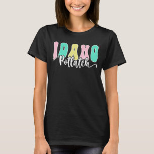 T-shirt Potlatch Idaho Retro Souvenir